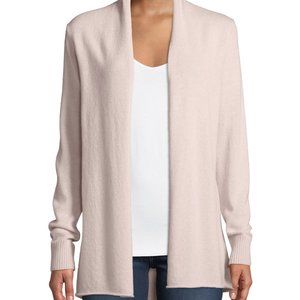 Neiman Marcus classic cashmere open cardigan